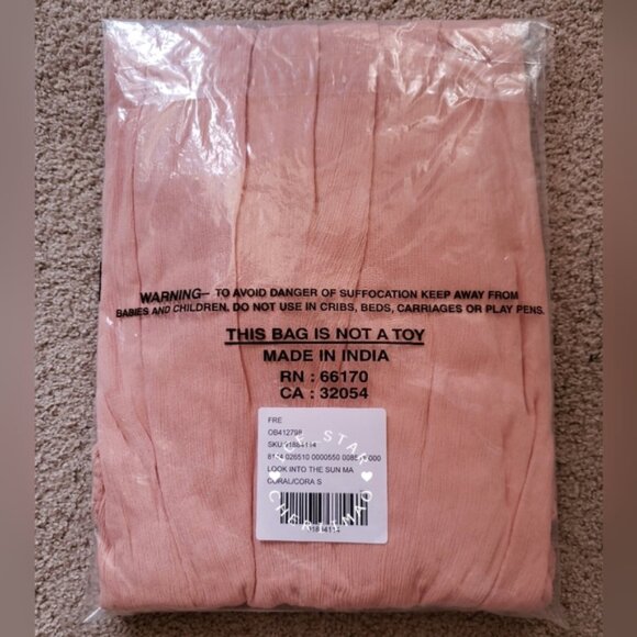 Free People NWT RARE Look Into The Sun Maxi Dress Endless Summer - Picture 5 of 5